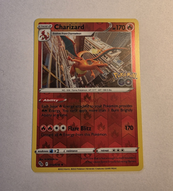 The Pokemon Company Charizard 010/078 Pokemon GO Holo Rare 170 HP 2022 EN - Image 1