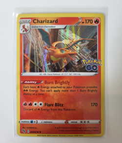 CHARIZARD 010/078 Pokemon GO Holo Rare Holo Stage 2 HP170 English 2022 - Image 1