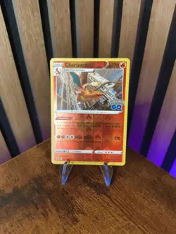 Pokemon TCG Charizard Pokemon Go 010/078 Reverse Holo - Image 1