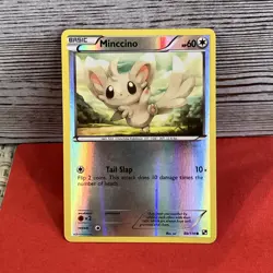 MINCCINO 88/114 - Common - Reverse Holo - Black & White - Pokemon Card - NM/LP - Image 1