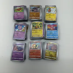 Pokemon Card Lot 3lbs Random Non-Holo Bulk - Simplified Chinese - Image 3