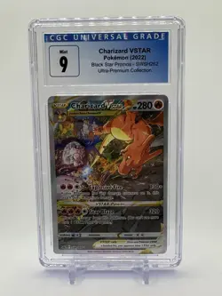Charizard VSTAR SWSH262 FULL ART HOLO SWSH262 PROMO CGC 9 MINT Pokemon Card - Image 1