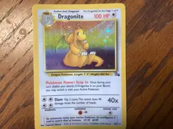 POKEMON HOLO DRAGONITE 1999 CARD 4/62 - Image 1