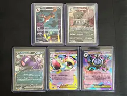 Pokemon Pitch Black Ex and Ir Card Lot - Image 1