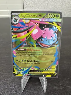 Pokemon TCG Mega Venusaur ex 013 ME: Mega Evolution Promo Cards Near Mint - Image 1