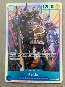 Kaido OP04-044 SR ONE PIECE Tcg Card Game NM - Image 1