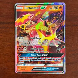 Turtonator GX 18/145 Ultra Rare Guardians Rising Pokemon Card - Image 1