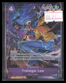 Trafalgar Law (Ill. Box Vol.6) Foil PR One Piece Promotion Cards P-093 NM - Image 1