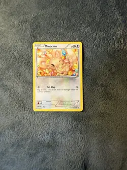 Pokemon Card Minccino Legendary Treasures Radiant Collection RC18/RC25 Starfoil - Image 1