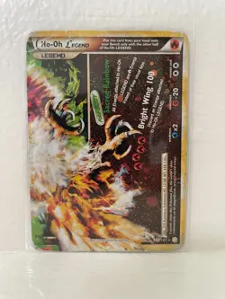 Ho-Oh Legend Card - Pokemon EX Legend Maker - Heavily Played Condition - Image 1