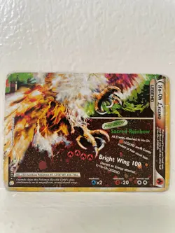 Ho-Oh Legend Card - Pokemon EX Legend Maker - Heavily Played Condition - Image 2
