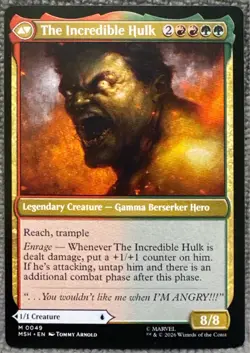 Bruce Banner/The Incredible Hulk Marvel Super Heroes Regular 49 MSH Magic - Image 2