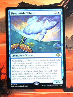 MTG Dreamtide Whale MH3 59 Regular NM R - Image 1