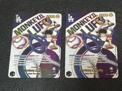 One Piece Card Dodgers Luffy for Ornamental Use - Image 1