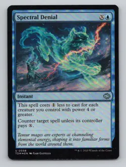 Spectral Denial U Foil Tarkir: Dragonstorm 58 NM - Image 1