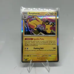 Ampharos #029/086 Non-Holo Rare Deck Exclusives - Pokemon Chaos Rising 2804 - Image 1