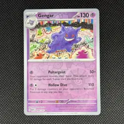 Pokemon Company Gengar 094/165 SV Scarlet & Violet 151 Reverse Holo English - Image 1