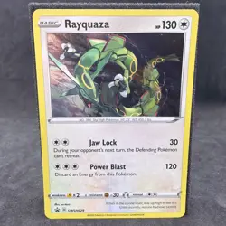 Rayquaza SWSH029 Holo Promo Sword & Shield Promo Pokemon English - Image 1