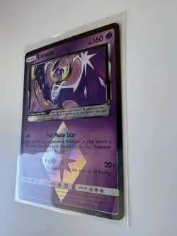 Pokemon TCG Lunala Prism Star Ultra Prism 62/156 Prism Rare Holo LP 2018 - Image 3
