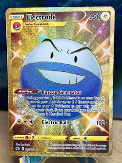 Chilling Reign Electrode 222/198 Secret Rare Pokemon Holo NM/M - Image 1