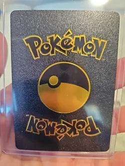 Mew V Full Art Black Foil Fan Art Vinyl Textured Collector Pokemon Card 069/189 - Image 3