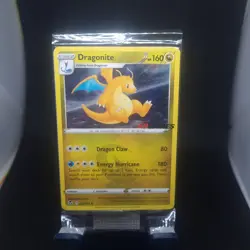 Pokemon TCG SEALED EB Games Stamped Promo Dragonite 131/195 Silver Tempest Seale - Image 1