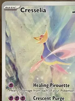 Cresselia 071/064 Sv: Shrouded Fable Illustration Rare Pokemon TCG Near Mint - Image 2