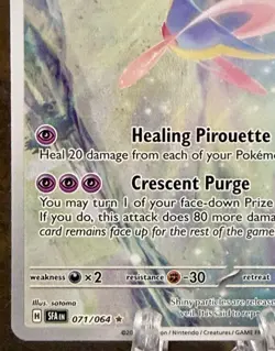 Cresselia 071/064 Sv: Shrouded Fable Illustration Rare Pokemon TCG Near Mint - Image 4
