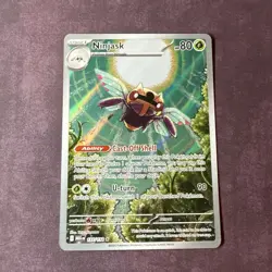 Ninjask 137/132 Pokemon Mega Evolution Illustration Rare - Image 1