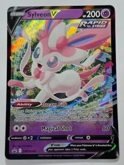 SYLVEON V SWSH202 HOLO PROMO SWORD & SHIELD PROMO NM/M POKEMON - Image 1