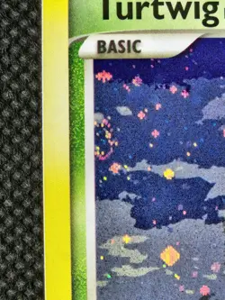 NM Turtwig Cosmos-Holo Double Swirl #103 Diamond and Pearl Pokemon TCG - Image 4