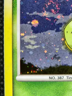 Played (LP) Turtwig Cosmos-Holo Swirl B #103 Diamond and Pearl Pokemon TCG - Image 4