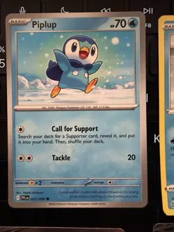 Pokemon TCG Piplup Prinplup Empoleon Lot (6) Evolution Line Various Sets NM - Image 3