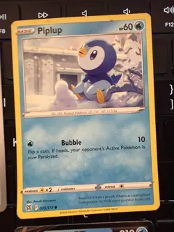 Pokemon TCG Piplup Prinplup Empoleon Lot (6) Evolution Line Various Sets NM - Image 4