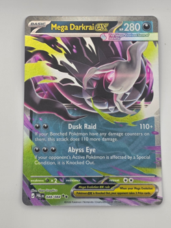 Mega Darkrai ex 048/084 Double Rare Pitch Black Pokemon Holo Near Mint - Image 1