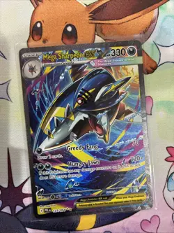 Mega Sharpedo EX ME: Phantasmal Flames 127/094 Special Illustration Rare Pokemon - Image 1