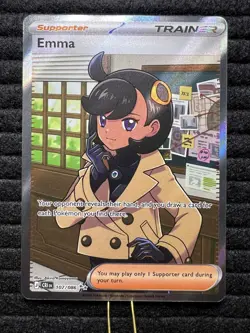 Emma 107/086 Full Art Double Ultra Rare Pokemon Chaos Rising ME04 NM - Image 1