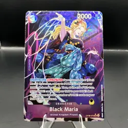 Black Maria OP08-074 SR Alt Art | Two Legends One Piece TCG English - Image 1