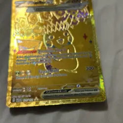 Pokemon Pikachu TCG Prismatic Evolutions Hyper Rare Gold Holo Card 179/131 SV - Image 2