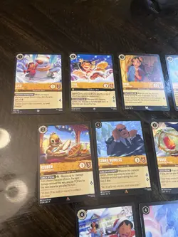 Disney Lorcana- CH11- WINTERSPELL 14 Card Lot Lilo Stitch - Image 4
