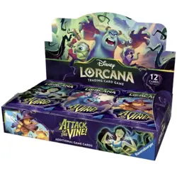 Disney Lorcana TCG Attack of the Vine! Booster Box Factory Sealed *SHIPS NOW* - Image 3