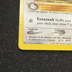 Pokemon Card - Cleffa Neo Genesis 20/111 Rare unlimited - Image 5