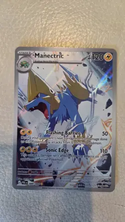 Manectric Holo Illustration Rare ME05: Pitch Black 089/084 NM Pokemon card - Image 1