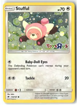 Stufful (Toys R Us) 110/147 Holo Promo Miscellaneous Cards & Products Pokemon LP - Image 1