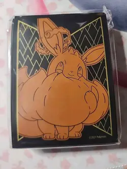 2021 Pokemon Shining Fates Eevee 65 Count Card Sleeves Sealed Eeveelutions - Image 1
