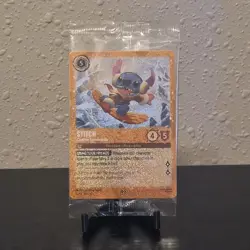 Stitch - Carefree Snowboarder 42 Disney Lorcana Promo Cards Holo SEALED - Image 1