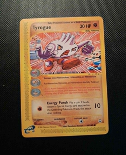 Pokemon Tyrogue 063/147 Aquapolis Card. Excellent Condition - Image 1