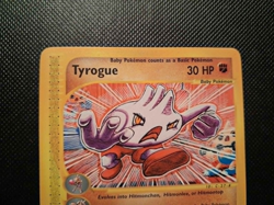 Pokemon Tyrogue 063/147 Aquapolis Card. Excellent Condition - Image 2