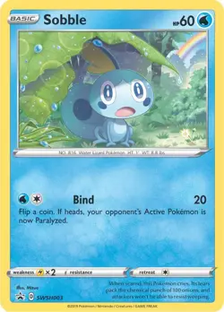 Sobble Holo Promo SWSH: Sword & Shield Promo Cards SWSH003 NM - Image 1