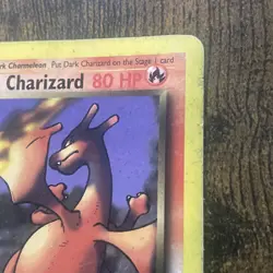 Pokemon Dark Charizard TCG Non-Holo Rare Card 21/82 Team Rocket - Image 4